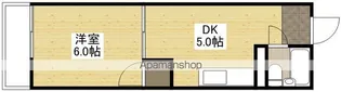 桑原コーポ3【3階】の間取り