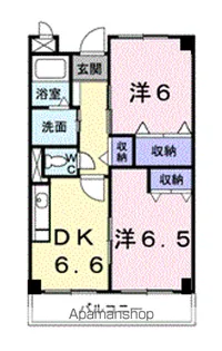サザン上条【3階】の間取り