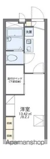 レオパレス相榮【202号室】の間取り