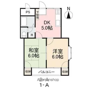 フォーレスK【2-A号室】の間取り