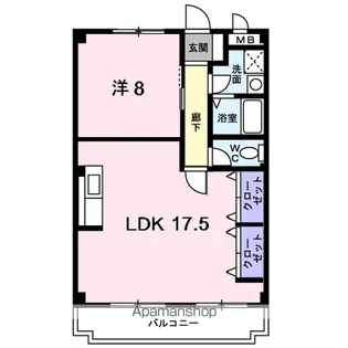 パーク マリッチ【1階】の間取り