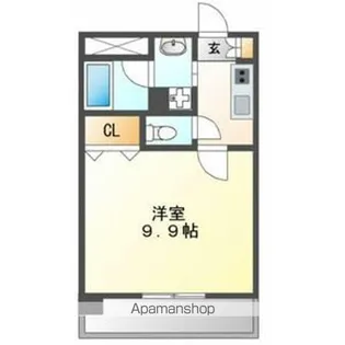 CHERRY SUITE【2階】の間取り