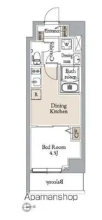 グランカーサ住吉Ⅲ【3階】の間取り