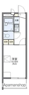 レオパレスハーモニーハイツ厚木【2階】の間取り