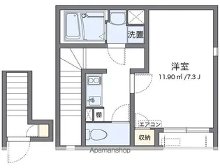 レオネクストジャルディーノA【2階】の間取り