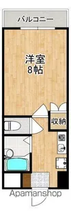 JPレジデンス新大宮【8階】の間取り
