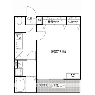 MQUARTO柏Ⅲ【2階】の間取り