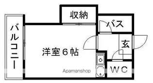 LIVEX V・B【1階】の間取り