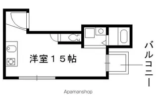 玄風館【302号室】の間取り