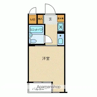 神奈川県横浜市戸塚区上倉田町【マンション】の間取り