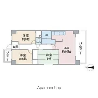 吉桂Ⅱ【8階】の間取り