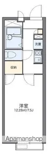 レオパレスパレヴィアーノ【2階】の間取り