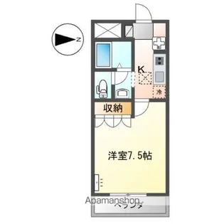 オレンジハウス・T【1階】の間取り