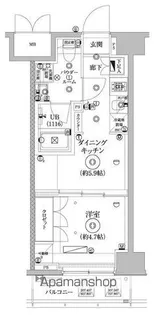セジョリ墨田EASTⅢ【9階】の間取り