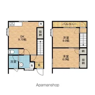 アメニティ5【C号室】の間取り