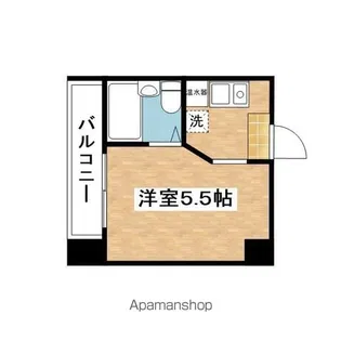 ベルメゾン相川【5階】の間取り