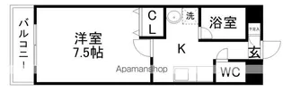サンパティーク泉中央【4階】の間取り