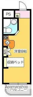 1Rの間取り画像