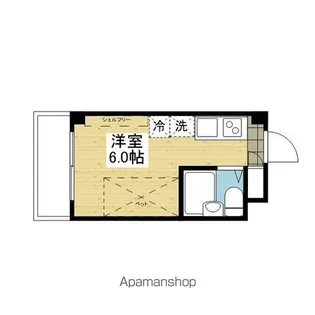アルト高砂【4階】の間取り