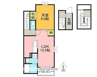 ブランドール【3階】の間取り