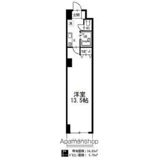 THE RESIDENCE DAIKANCHO【3階】の間取り