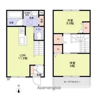 (仮称)我孫子市柴崎台4丁目計画A棟【1階】の間取り