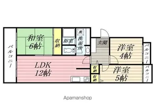 湘南カワマヒルズ【2階】の間取り