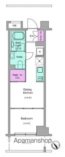 レジディア荻窪【1階】の間取り