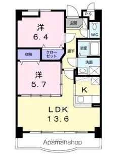 フェニックス【8階】の間取り