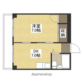山下ビル【2階】の間取り