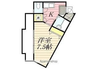 メゾン・ド・サントネール【401号室】の間取り