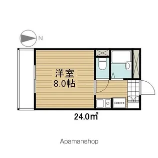 マイキャッスル戸田【202号室】の間取り