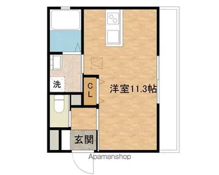 ALEGRIAりんくう(アレグリアりんくう)【105号室】の間取り