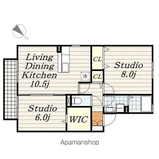 サキクサノ郷【1階】の間取り