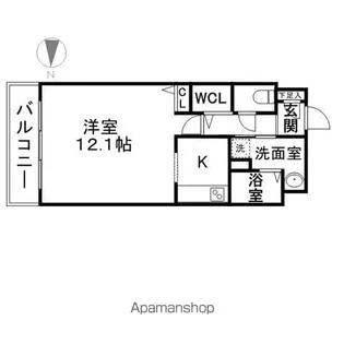サニーストン瑞穂【3階】の間取り
