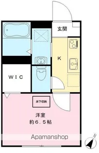 パナスィーム【101号室号室】の間取り