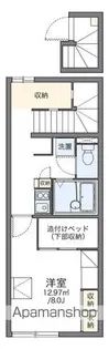 レオパレスコンフォートⅡ【204号室】の間取り