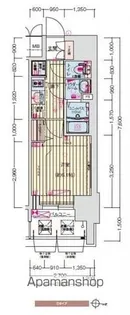 プレサンス丸の内アドブル【304号室号室】の間取り