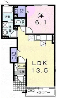 エアリー コートⅡ【1階】の間取り