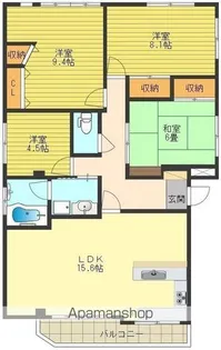 NOTE27BLD.【203号室号室】の間取り