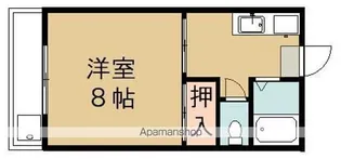 コーポ日浅5【1階】の間取り