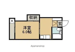ホワイトハウス【203号室】の間取り