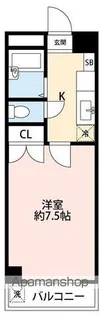 エスポワール黒髪【4階】の間取り