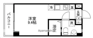 翔・北根【504号室】の間取り