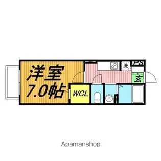 メイプルヒル【2階】の間取り