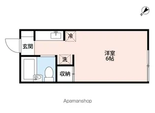 ワイズピア【203号室号室】の間取り