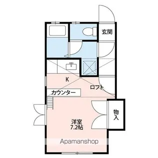 クレセントラネージュ【2階】の間取り