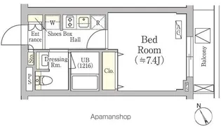 アビティ下高井戸【2階】の間取り