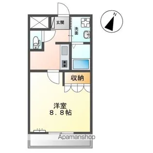 エタニティ・ルミナス【1階】の間取り