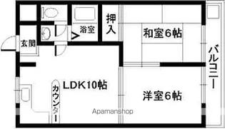 フジハイツ【301号室】の間取り